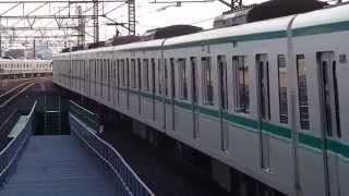 東京メトロ千代田線16000系 亀有駅到着 Tokyo Metro 16000 series EMU