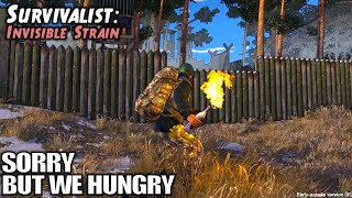 Raiding Another Community for Food | Survivalist Invisible Strain Gameplay | E04