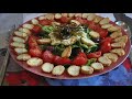 spring salad with koulouri anthotyro samphire Ανοιξιάτικη Σαλάτα με Κουλούρι Ανθότυρο u0026 Κρίταμο