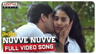 Nuvve Nuvve Full Video Song | Hushaaru Songs | Sunny M R | Arijit Singh | Sree Harsha Konuganti