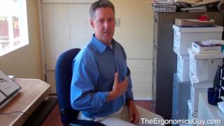 The Ergonomics Guy - Sit Straight and Work Right - Proper Chair Ergo