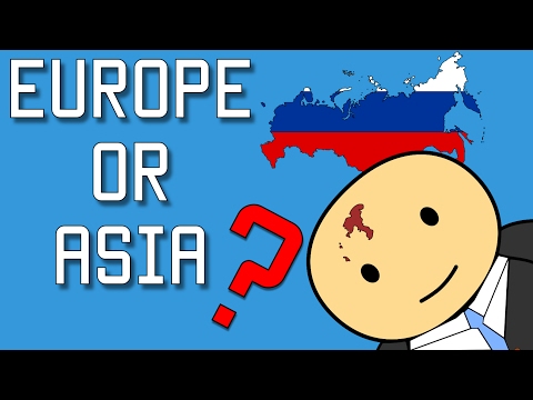 Why is Russia considered part of Asia?