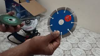 Unboxing and review of Bosch Marble cutter GDC 120