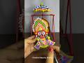 How to make Jagannath idol with clay #shorts