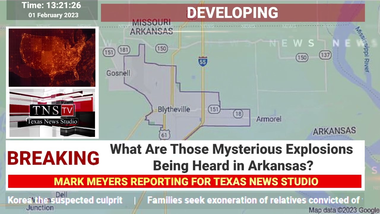 What Are Those Mysterious Explosions Being Heard In Arkansas? - YouTube