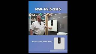 RW-F5.3-2H3#deye #deyeinverter #lifepo4battery #hybridinverter #ALL  in one ESS