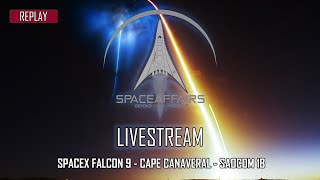 SpaceX - Falcon 9 -  SAOCOM 1B Mission - August 30, 2020