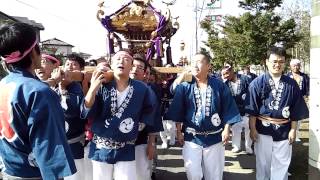 2012.11.3 千葉県　八街神社　神輿渡御