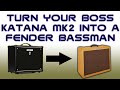 Turn Your Boss Katana MK2 Into A Fender Bassman? #fender #bosskatana #boss