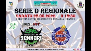 Pall. Sennori VS Scuola Basket Carbonia 28/05/2022 Playoff serie D gara 3 semifinali