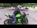 2013 kawasaki ninja 636 first ride his first time to ride a super sportbike