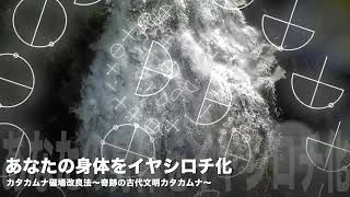 【カタカムナ体内磁場改良法】あなたの身体をイヤシロチ化〜奇跡の古代文明カタカムナ〜【健康で快適な毎日を過ごすために・・・【波動調整】整体リズムを整える【浄化】悪霊祓い