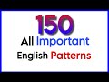 Most Commonly Used English Sentence patterns | IELTS | TOEFL