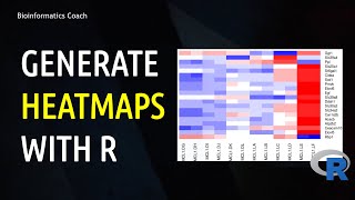 R Tutorial for Bioinformatics - Beginners Edition - Heatmaps for RNA Seq Gene Expression Analysis
