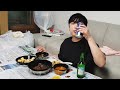 i ate jajangmyeon at the new house i moved to mukbang realsound asmr eatingshow