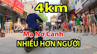 4km Ma Nơ Canh nhiều hơn người - đường chợ vải Ninh Hiệp Gia Lâm Hà Nội #hnp