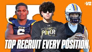 The top Tennessee football recruit at every position in two minutes or less | Volunteers Class of 24