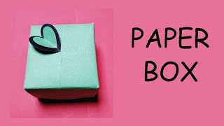 How to Make Paper Box/DIY/Paper Craft/Handicraft/origami#86