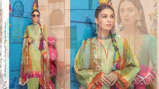 ChariMa chunari lawn cotton below -300 Pakistani lawn cotton - Maan fashion - Surat