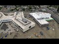 the new $200 million compton high school aerial construction update