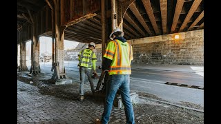 B\u0026O Carey St. Bridge Inspection by RK\u0026K Civil Engineering