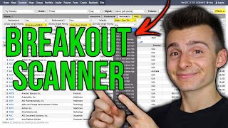 How To Create A Winning Finviz Breakout Scanner | Find Stocks Before They Breakout
