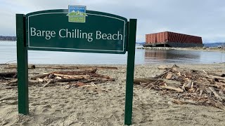 'Barge Chilling Beach' officially recognized by Vancouver Park Board