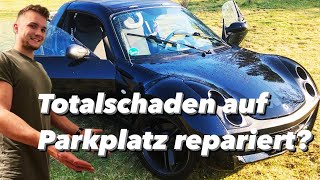 Ich habe einen Totalschaden auf dem Parkplatz instand gesetzt - Smart Roadster