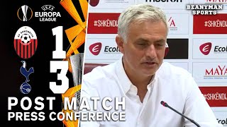 Shkendija 1-3 Tottenham - Jose Mourinho - Post Match Press Conference - Europa League