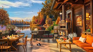 Jazz Relaxing Music & Cozy Coffee Shop Ambience ☕ Smooth Piano Jazz Instrumental Music for Studying