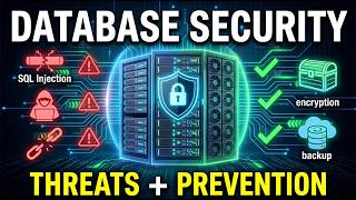 Database Security Explained | Threats, Encryption, Backups & SQL Injection Prevention