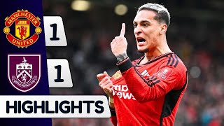 Manchester United vs Burnley (1-1) | All Goals & Extended Highlights | Premier League 2023/24