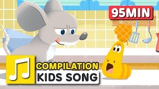 THE GREETINGS SONG COMPILATION | LARVA KIDS | BEST SONGS FOR KIDS