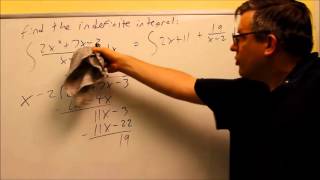 Integration by Substitution (Long Division and Natural Logarithm)