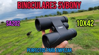 Unos binoculares perfectos para empezar | Svbony sa202