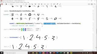 Mathematica Machine Learning and Neural Networks in Mathematica