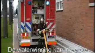 Brandweer Leerdam - Hoge druk stijgleiding