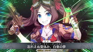 【FGO】レオナルド・ダ・ヴィンチ〔水着〕【李奧納多・達文西,ルーラー】宝具+EXアタック附中文字幕【Fate/Grand Order】Leonardo da Vinci〔Ruler〕NP+EX