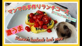 【Mamma recipe】イタリアマンマの手作りランチコース｜Mamma's handmade lunch course