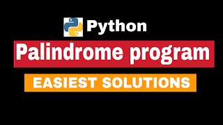 palindrome program in python | palindrome no program in python