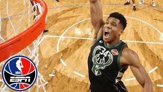 Giannis Antetokounmpo puts on a dunk show in Bucks’ loss vs. Suns | NBA Highlights
