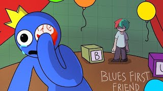 Rainbow Friends Animation | TOUCH ME I SCREAM MEME | Blues First Friend | Episode 0
