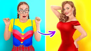 BRILLIANT HACKS HOW TO BECOME POPULAR AT SCHOOL || Cool Girly Hacks And DIY by 123 GO!