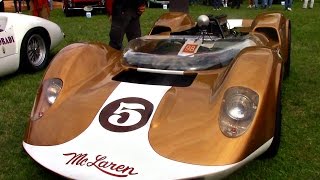 Elvis Presley \u0026 Graham Hill 1965 McLaren Elva M1A -  BRUTAL V8 StartUp \u0026 Revs