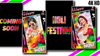 Holi status editing kinemaster | Happy holi kinemaster editing | Holi video editing kinemaster