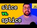 Array Slice vs. Splice in JavaScript: A HUGE DIFFERENCE