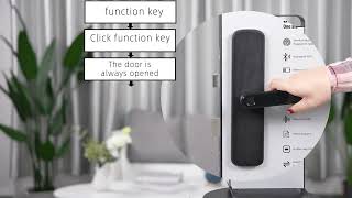 Use Operation Inglish Video of TENON Smart Lock K3