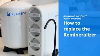 How to replace the SmartFlow Reverse Osmosis Remineralizer