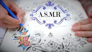 ASMR: Colorindo Papel com Lápis de Cor/Tapping/Whisper/Sussurros/VIDEO PARA RELAXAR E DAR SONO