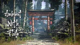 10 Hours of Traditional Japanese Music with Ambient Sounds - Beautiful Japanese Flute Music